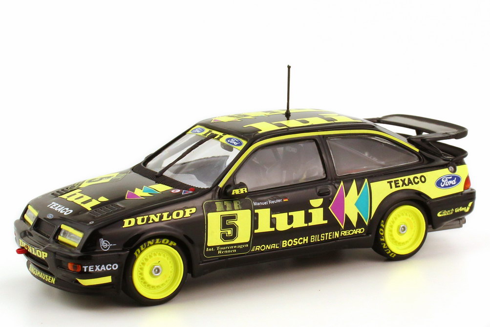 1:43 FORD Sierra RS 500 Team Ringshausen DTM M. Reuter (1988), black / yellow - 430888005