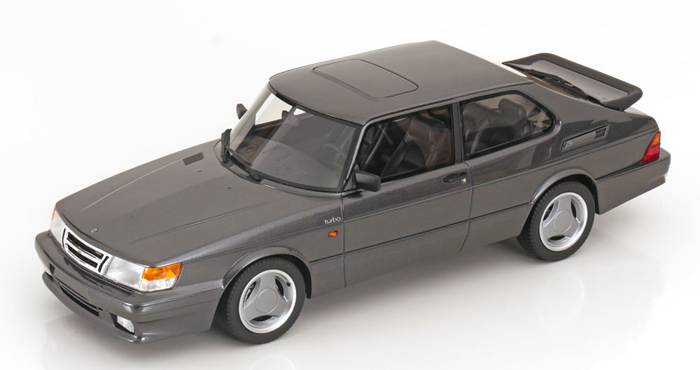 1:18 SAAB 900 Turbo T16 Airflow (1988), darkgrey-metallic - DNA000113