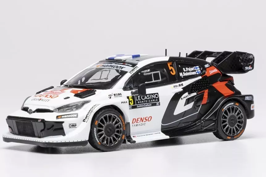 1:43 TOYOTA GR Yaris Rally1 №5 WRC Rally Monte Carlo Pajari/Salminen (2025) - RAM972D