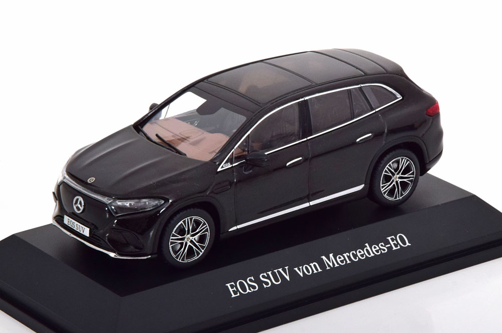 1:43 MERCEDES-BENZ EQS SUV (2022), black metallic - B66960589