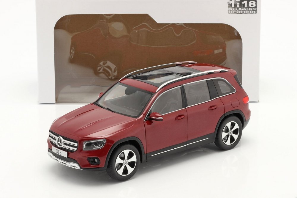 1:18 Mercedes-Benz GLB-class (X247) 2019 dark red - 1803203
