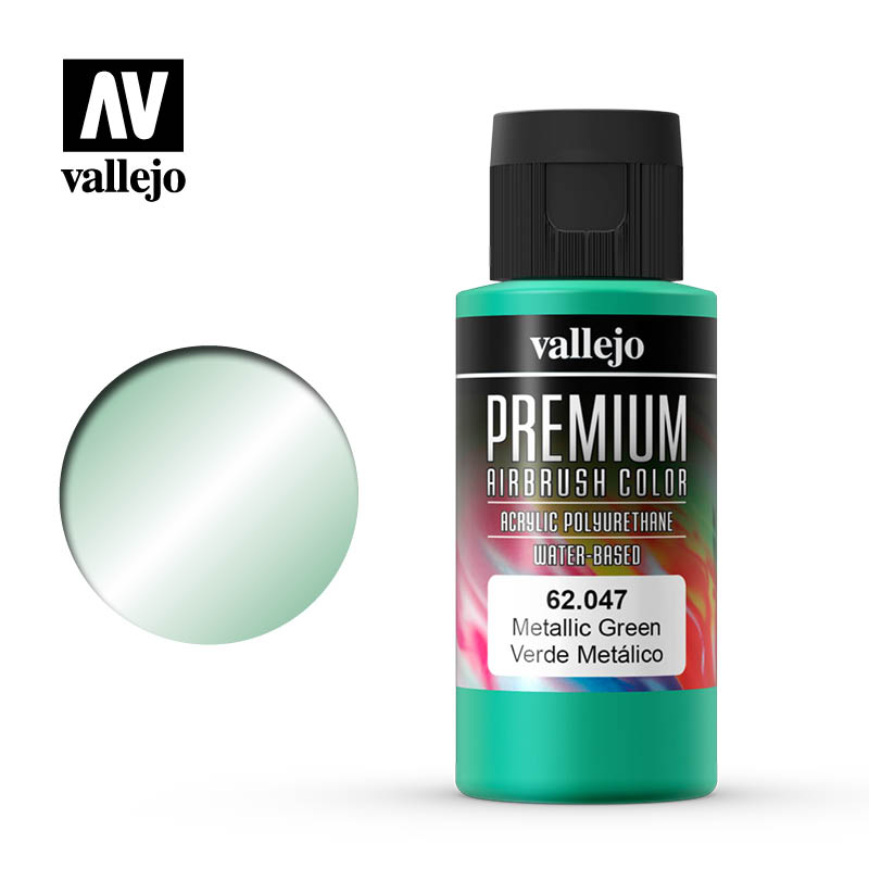Краска акрил-уретановая 'Premium Color' Металлик Зеленый/Metallic Green - 62047