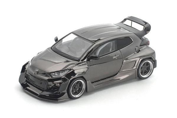 1:64 TOYOTA Pandem GR Yaris *The Dark Chrome Series*, dark chrome - PRDC009