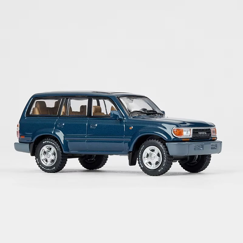 1:64 TOYOTA Land Cruiser LC80 (1994), blue - TYT1006