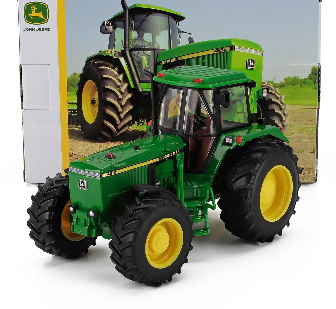 1:32 JOHN DEERE 4955 (1978), зеленый/желтый - 43407