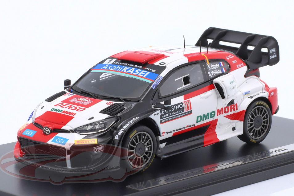 1:43 TOYOTA GR Yaris Rally1 Hybrid 2nd Rallye Monte Carlo Sébastian Ogier, Benjamin Veillas (2022) - TBMWR-C0120-22