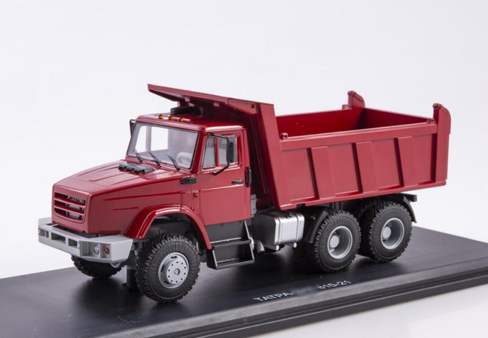 1:43 TATRA-ЗИL 815-21 самосвал, красный - 0221MP-X1