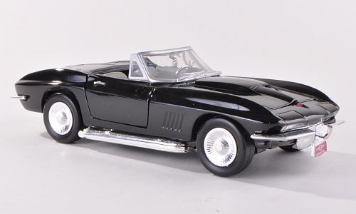 1:24 CHEVROLET Corvette Stingray Convertible (C2) (1967), black - 73224B