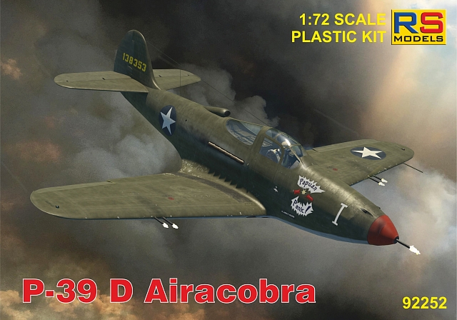 1:72 Сборная модель P-39 D Airacobra - 92252