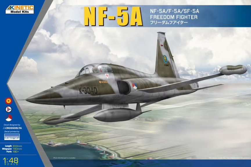 1:48 Сборная модель Истребитель NF-5A Freedom Fighter - K48110
