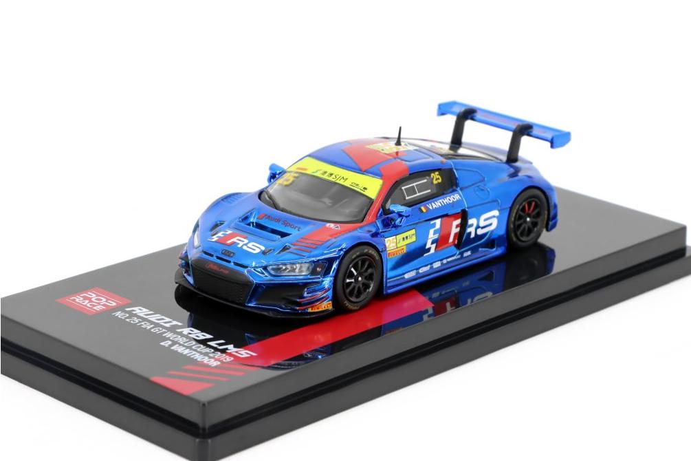 1:64 AUDI R8 LMS No.25 FIA GT World Cup (2019) D. Vanthoor - PR64-R8LMS-19MGT25-BOX
