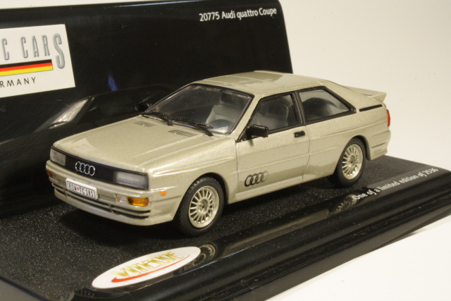 1:43 AUDI Quattro Coupe (1986), zermattsilber - 20775-X1