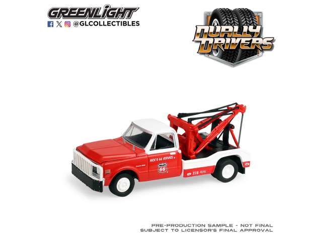 1:64 CHEVROLET C-30 Dually Wrecker, Phillips 66 *Dually Drivers Series 17*, red 1971 - 46170A