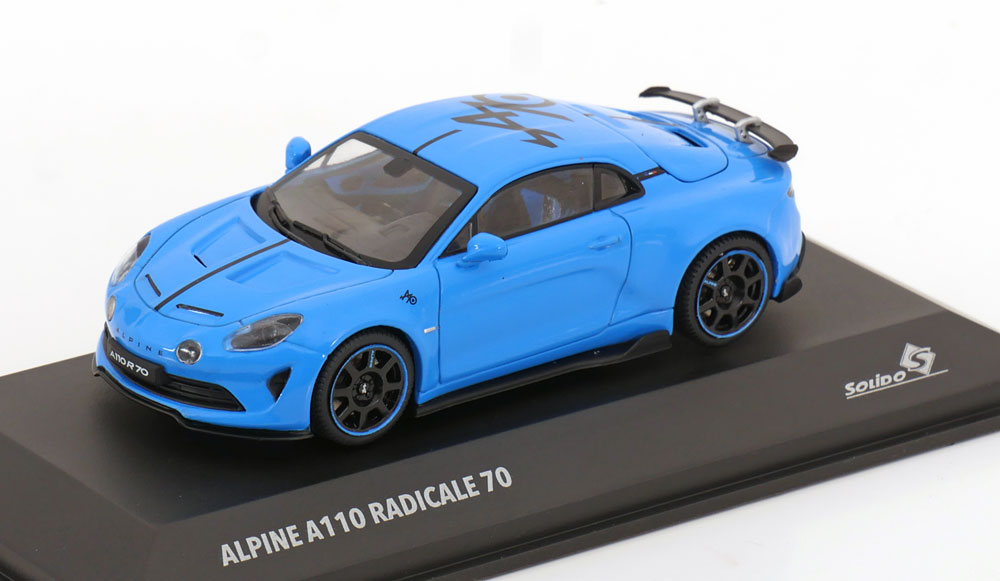 1:43 ALPINE A110 Radicale 70 (2024), blue black - S4317205