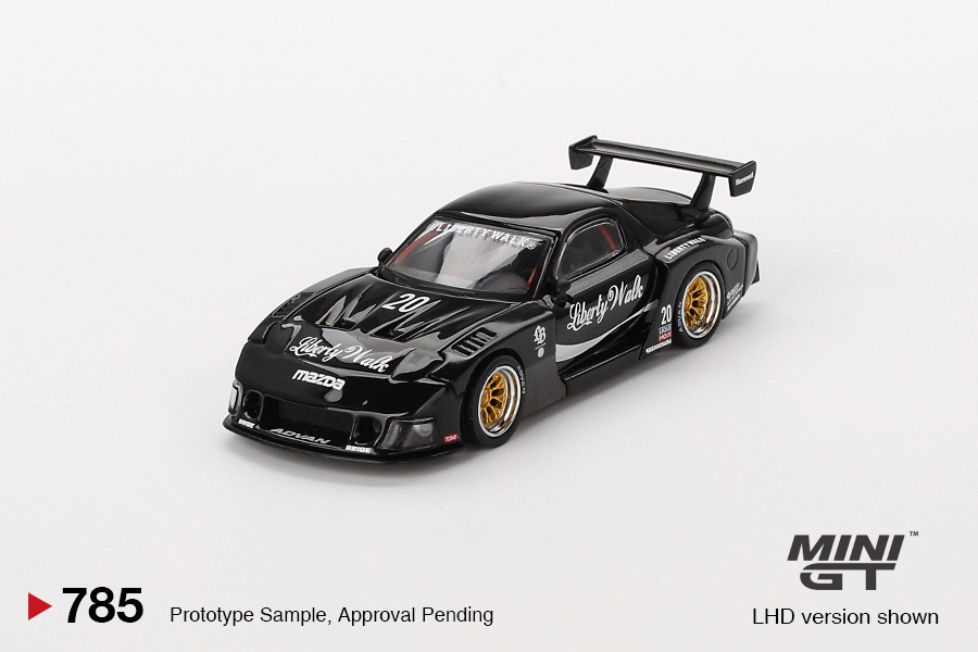 1:64 MAZDA RX-7 'LB-Super Silhouette' , black - MGT00785