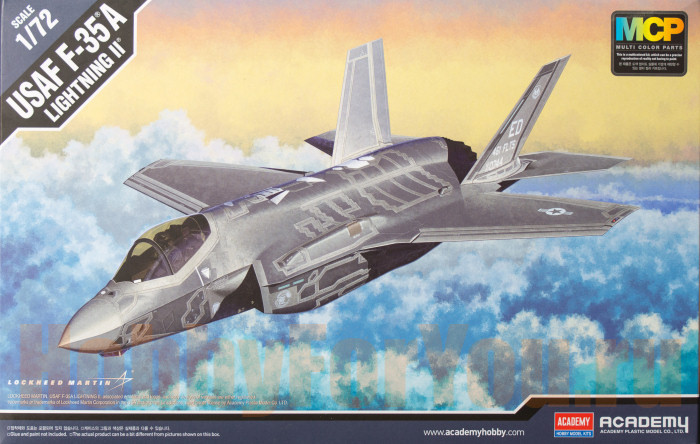 1:72 Сборная модель Самолет F-35A Lightining II - 12507