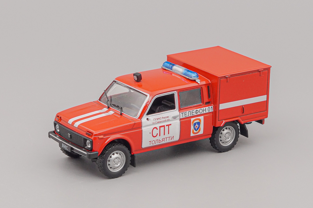 1:43 (Уценка!) ВИС 294611 Пожарный, Автомобиль на службе 23, красный - ANS023-Z10