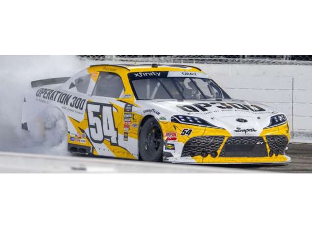 1:24 TOYOTA GR Supra #54 Taylor Gray *Operation*, yellow/white 2025 - W542523OP3TPF