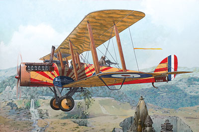 1:48 Сборная модель Airco (de Havilland) D.H.4 w/Puma - 430