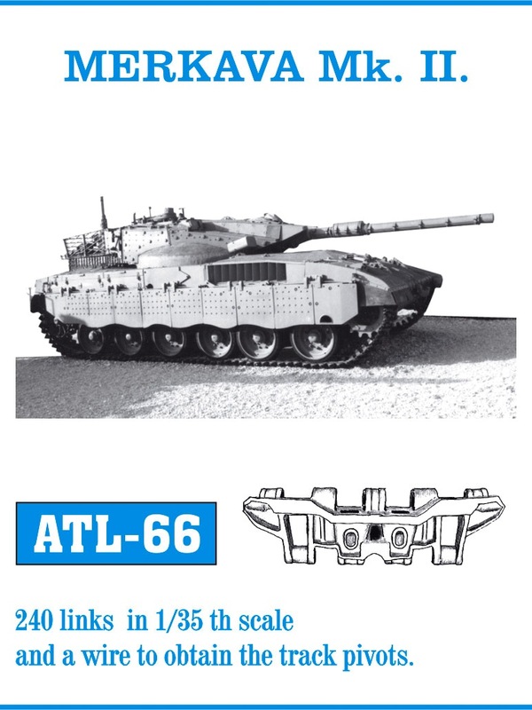 1:35 Atl-35-66 Atl-66 Merkava Mk. Ii - ATL-35-66