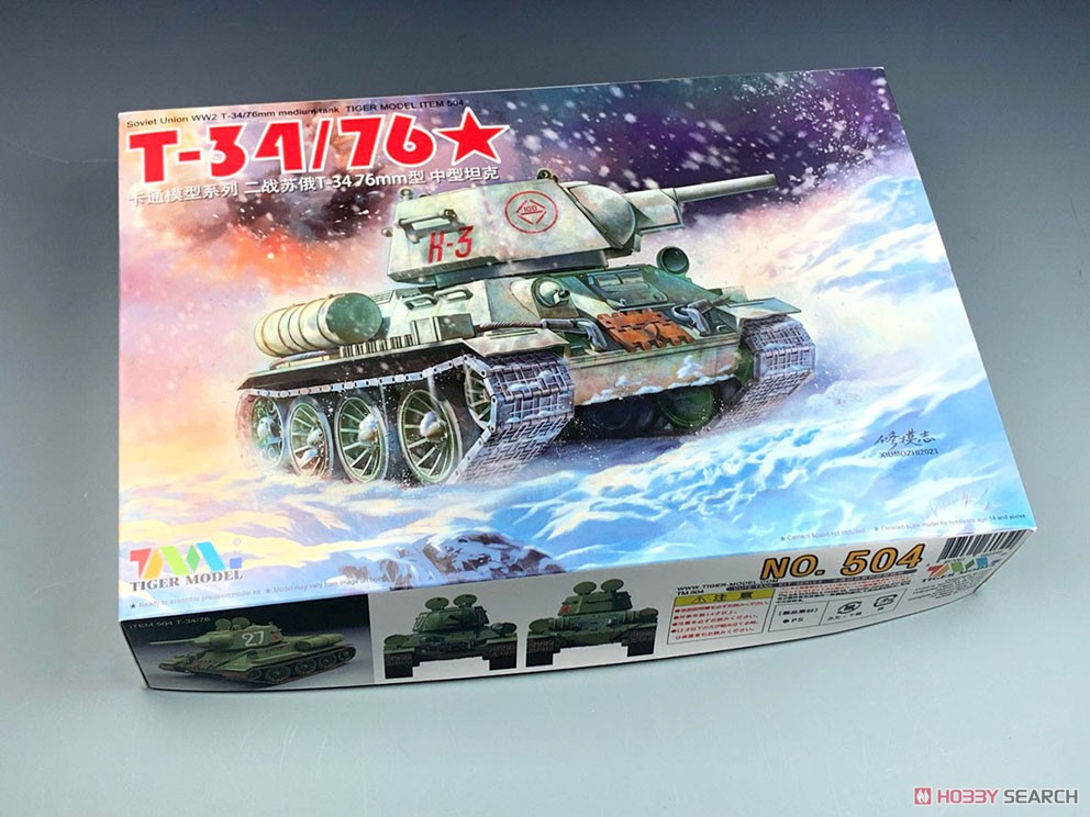 Сборная модель Cute Tank Series T-34/76 - 504