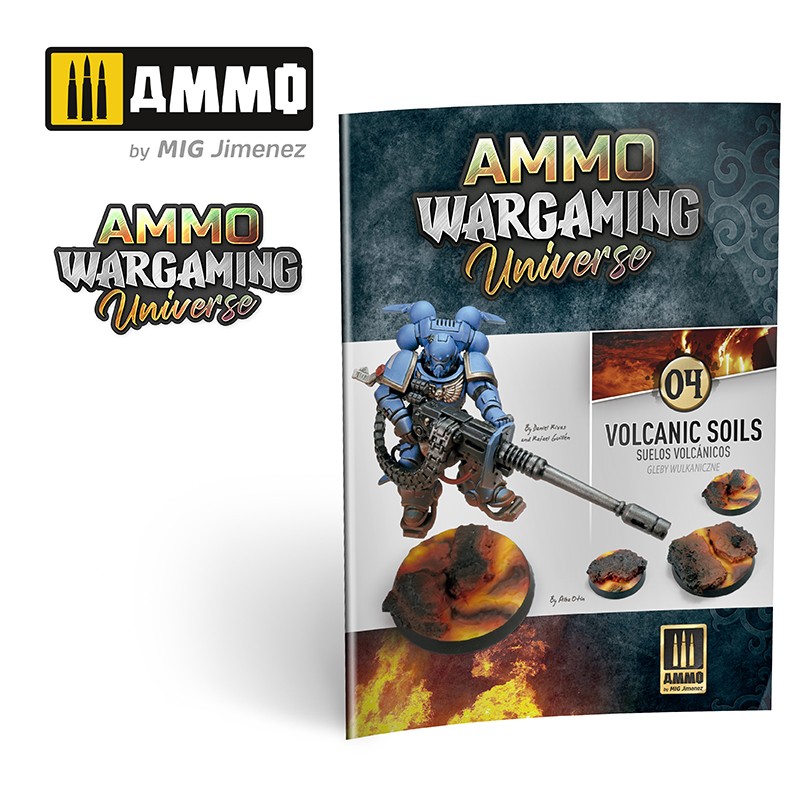 AMMO WARGAMING UNIVERSE Книга 04 - Вулканические почвы (английский, испанский, польский) / Book 04 - Volcanic Soils (English, Castellano, Polski) - AMIG6923