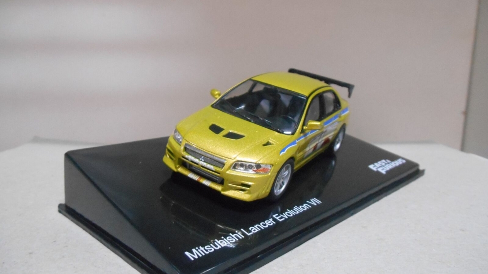 1:43 MITSUBISHI Lancer Evolution VII (2011-2003) FAST & FURIOUS (Форсаж) - M4069-10