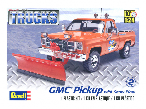1:24 Сборная модель GMC со снегоочистителем Bausatz - 17222