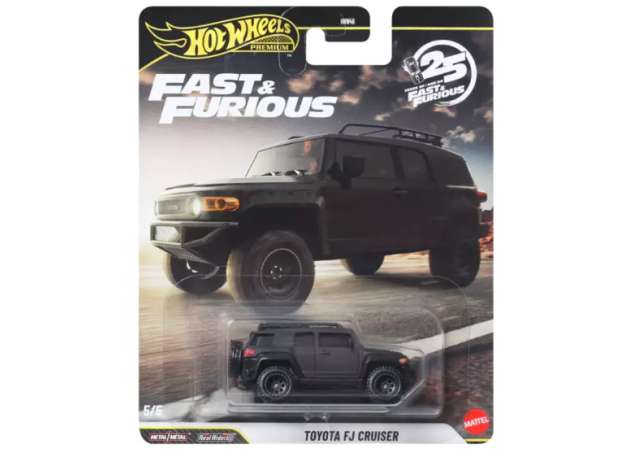 1:64 TOYOTA FJ Cruiser Форсаж, black - JHW69
