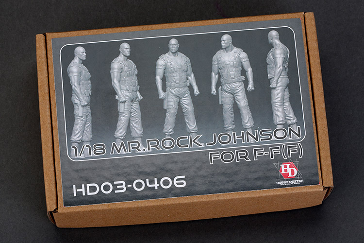 1:18 Фигурка MR.ROCK JOHNSON для моделей F-F (F) - HD03-0406