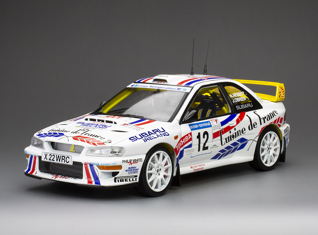 1:18 SUBARU Impreza S6 WRC #12 A.Nesbitt/J.O'Brien Winner Jim Clark Memorial Rally (2002) - 05752
