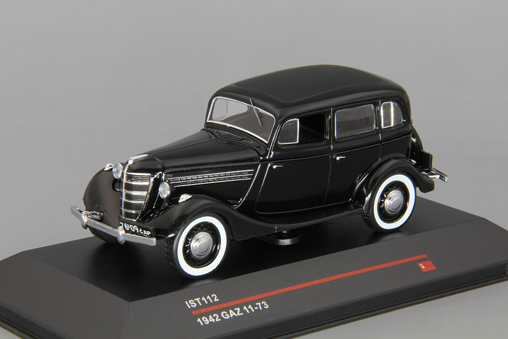 1:43 Горький 11-73 (1942), черный - IST112