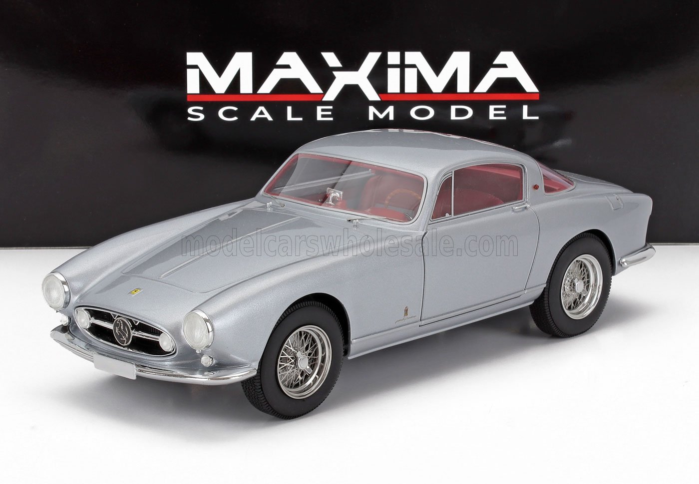 1:18 FERRARI 250 EUROPA GT COUPE S2 PININFARINA sn0407GT (1955), silver - MAX002090
