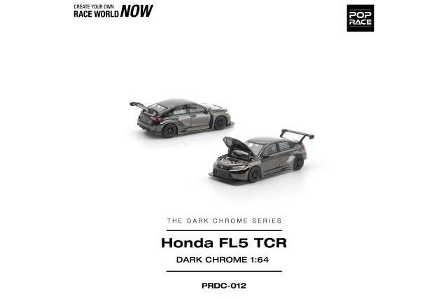1:64 HONDA Civic FL5 TCR *The Dark Chrome Series*, dark chrome - PRDC012