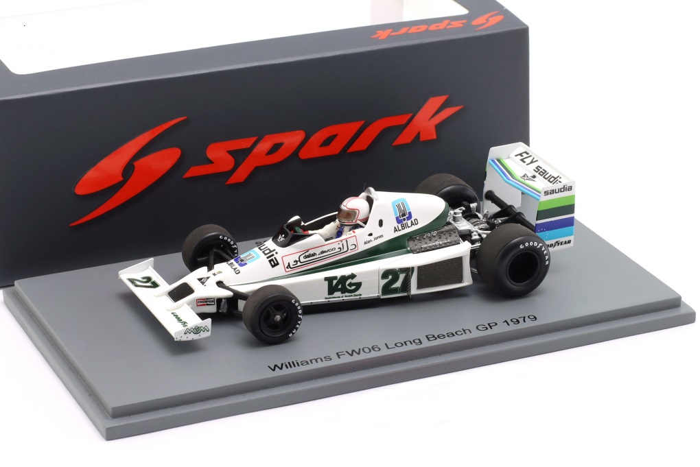 1:43 WILLIAMS FW06 #27 3rd USA West GP Formula 1 Alan Jones (1979) - S7496