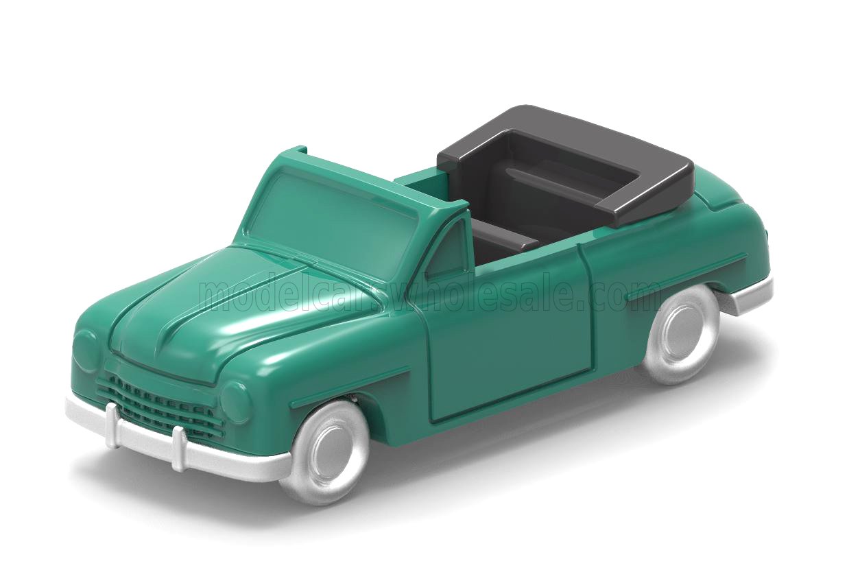 1:76 FIAT 1400 Cabriolet Open (1950), Green - ART1043A
