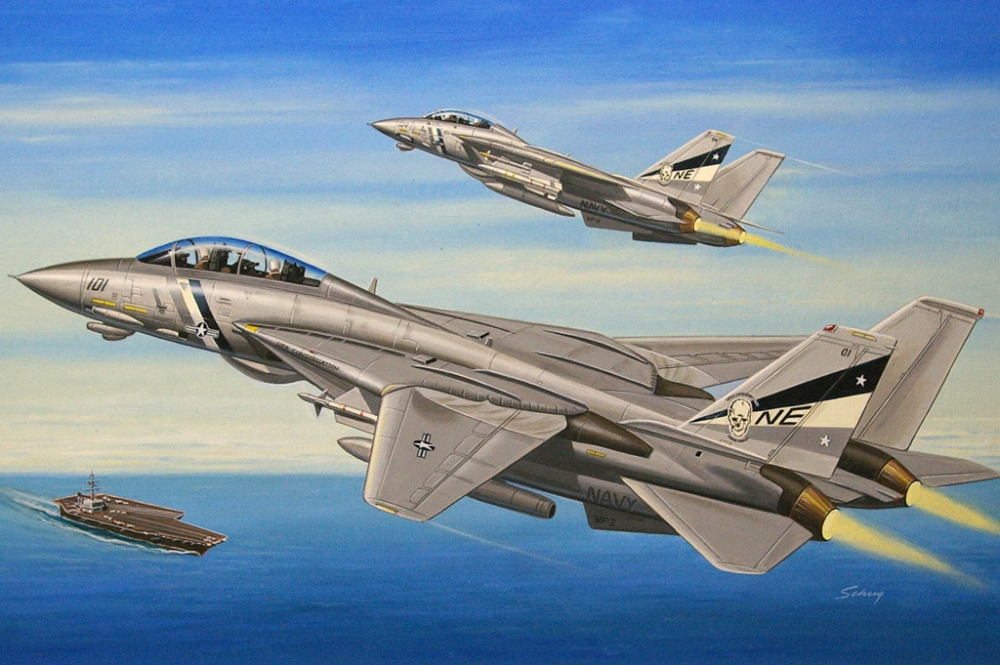1:72 Сборная модель F-14D Super Tomcat - 80278