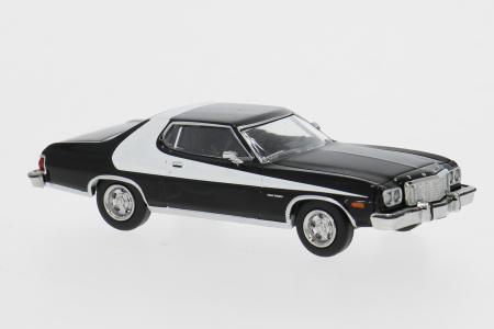 1:87 FORD Gran Torino (1976), black/white - 19735