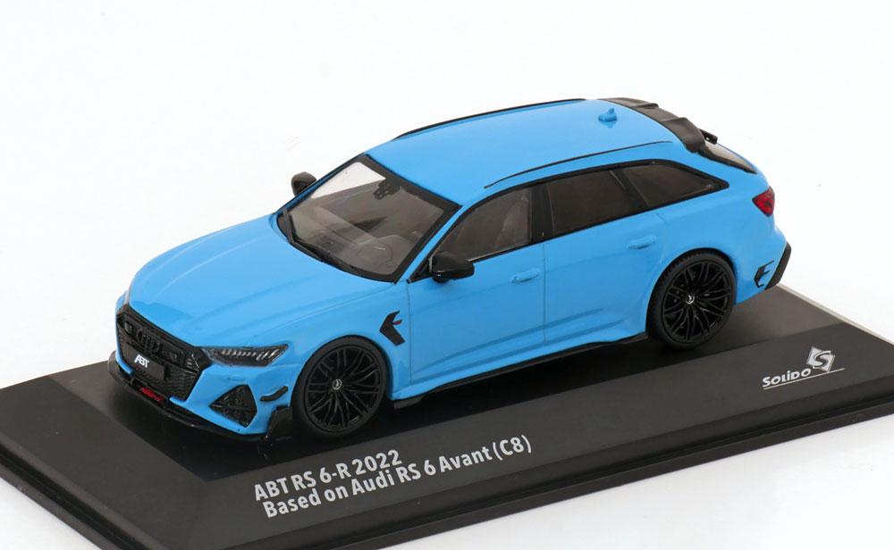 1:43 AUDI RS6-R Abt (2022), light blue - S4310707