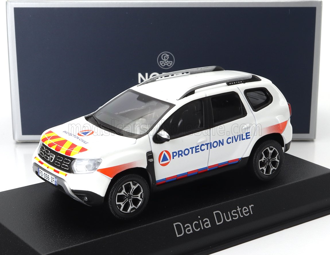 1:43 DACIA Duster Protection Civile (2020), White - 509029