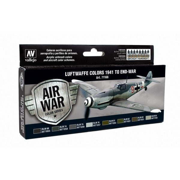 Краска акриловая `Model Air` Набор Model Air RLM colors II (8цв.) - 71166