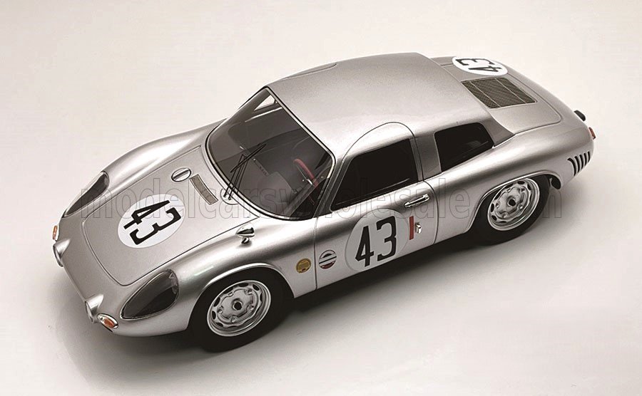 1:18 PORSCHE 356B Carrera 2000 GS/GT Team Porsche System Engineering №43 12h SEBRING Ben Pon- Joe Buzzetta (1964) - TM18-305D