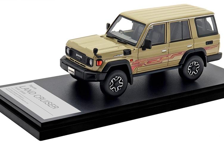 1:43 TOYOTA Land Cruiser 70 AX (2023), бежевый - HS489BSG