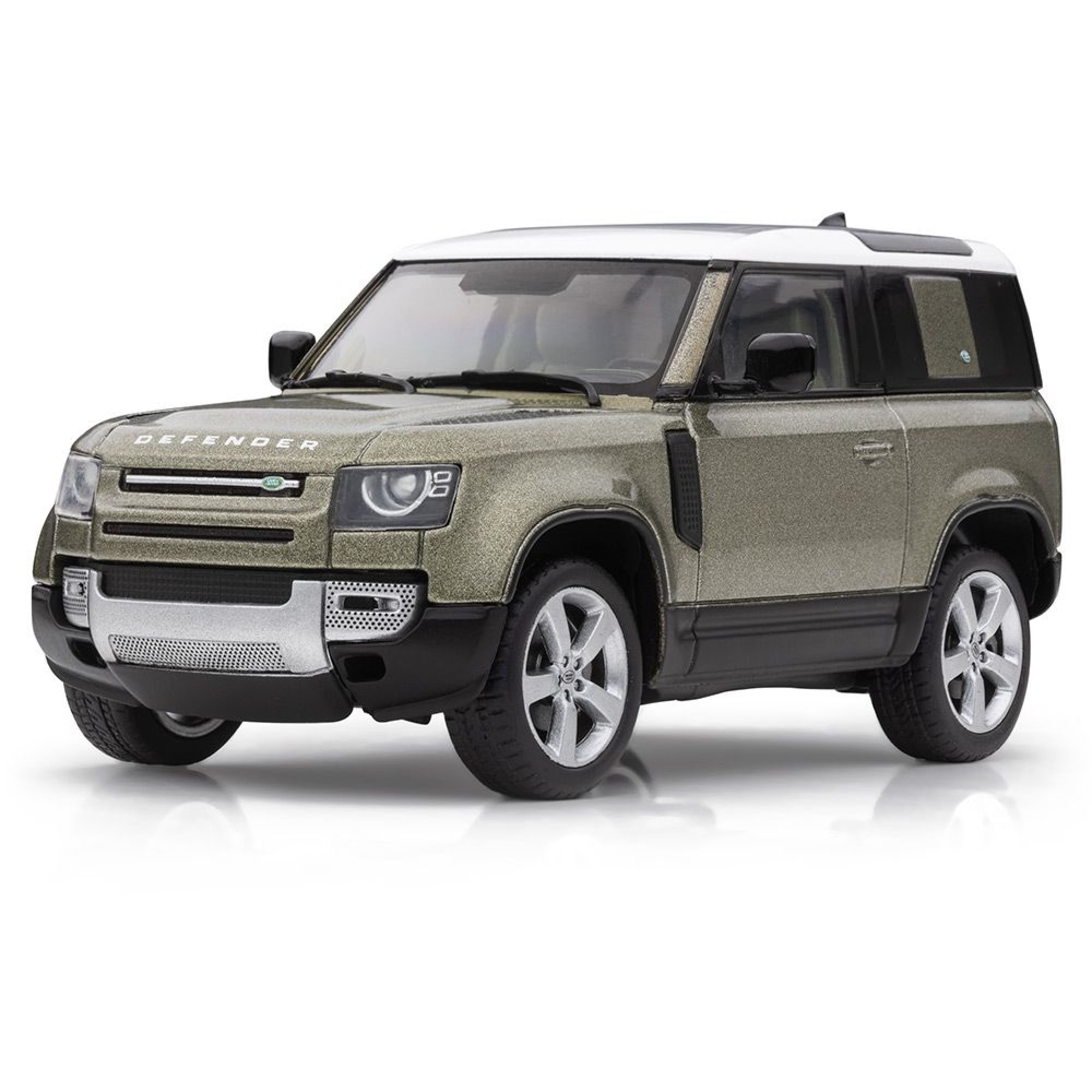 1:43 LAND ROVER Defender 90 (2020), зеленый с белым - LGDC921GNY