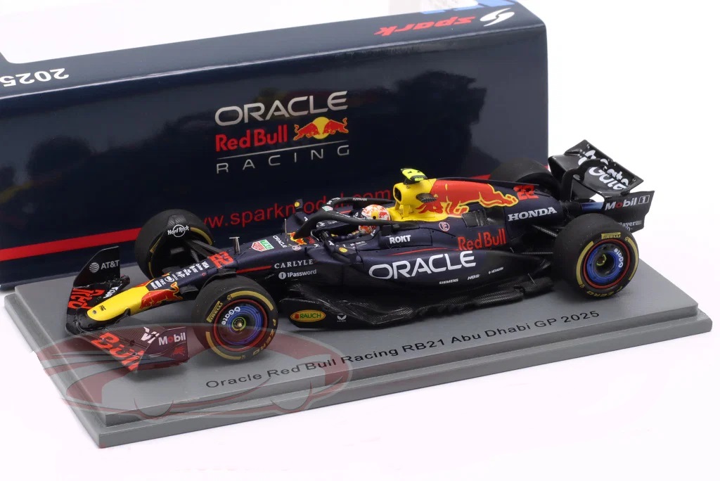 1:43 RED BULL Racing RB21 #22 Yuki Tsunoda, Abu Dhabi GP (2025), red / yellow / blue - S9680