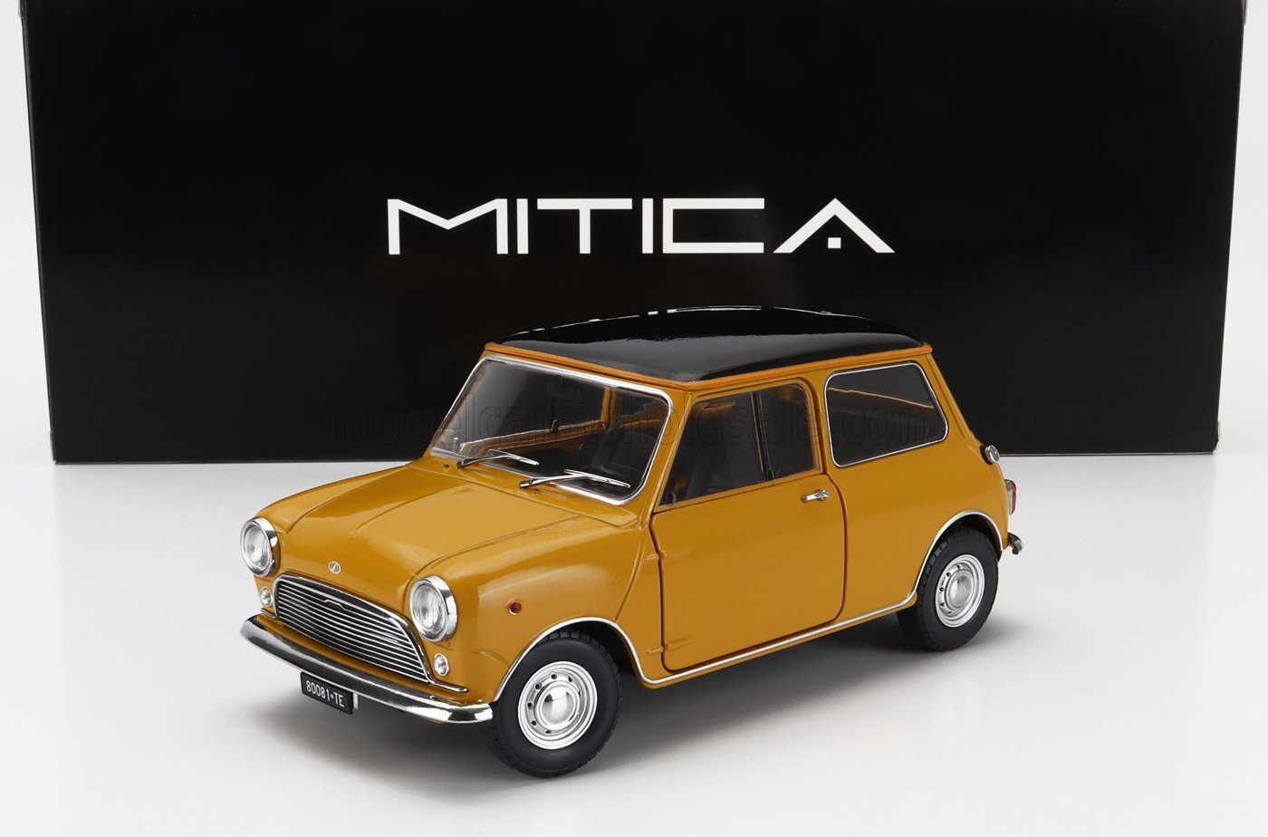 1:18 INNOCENTI Mini Cooper Mk1 (1966), Ochra Black - 205001-D