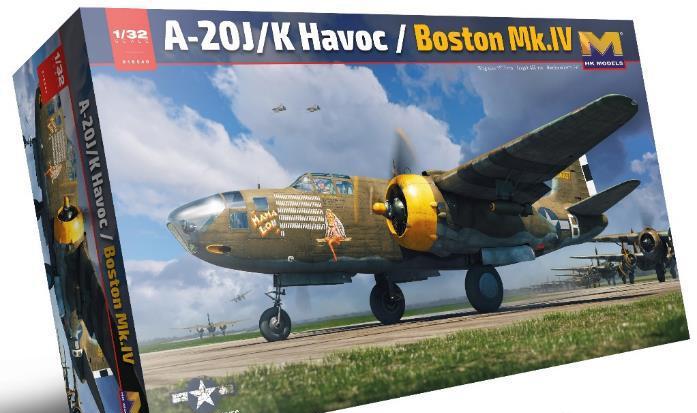 1:32 Сборная модель A20J / K Havoc / Boston IV - 01E040
