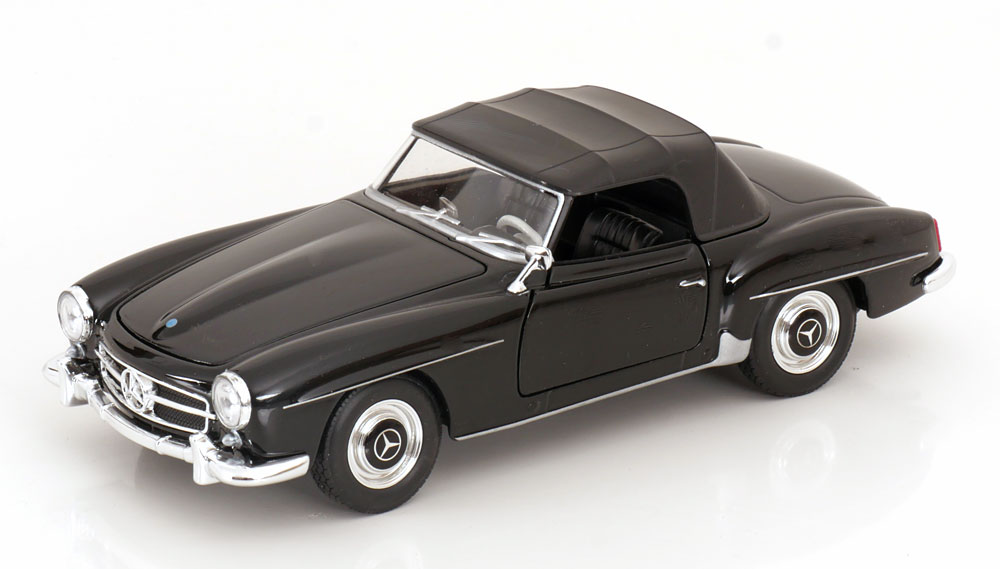 1:24 MERCEDES-BENZ 190 SL Roadster (1955), black - 24118W (103102)