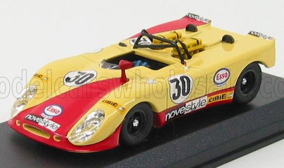 1:43 PORSCHE Flunder Le Mans 1971 №30 Cosson Leuze, Yellow Red - 9150