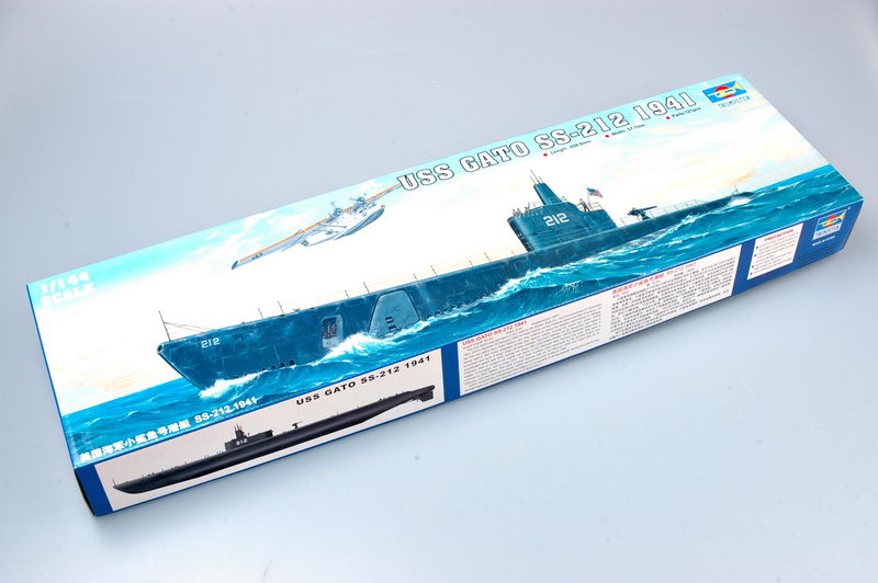 1:144 Сборная модель Американская подводная лодка USS GATO SS-212 (1941г.) - 05905